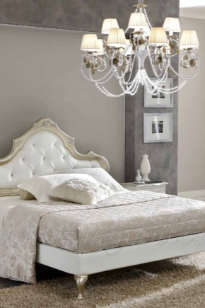Beyaz yatak odası mobilyaları