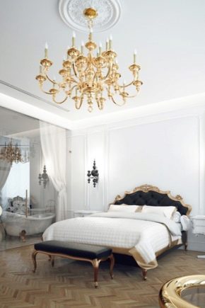 Büyük yatak odası tasarımı