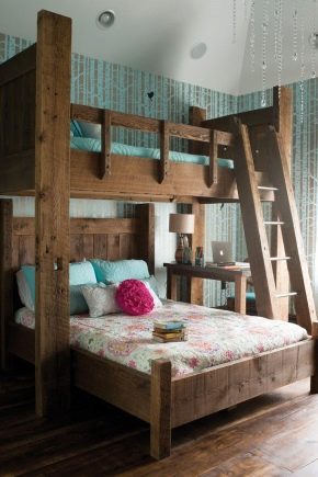 DIY dřevěné postele