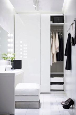 White Ikea cabinets in a modern interior