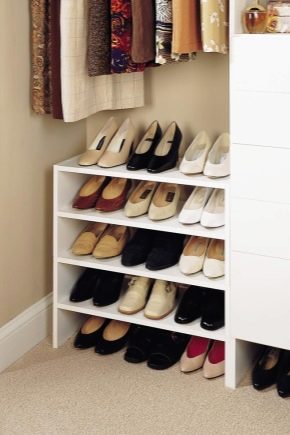 Shoe cabinet for shoes in the hallway