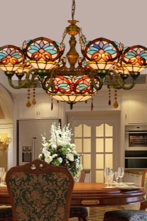 Tiffany style chandeliers
