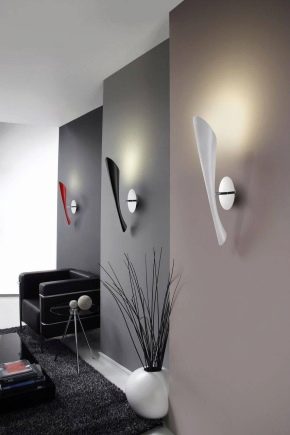 Fashionable sconces in a modern style