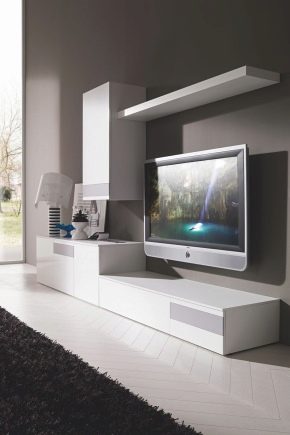 Moderní stěny v obývacím pokoji