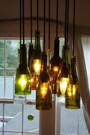Lampy z lahví