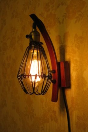 Loft styl lampy