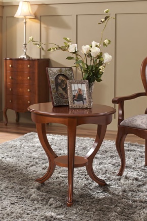 A round table is a great solution for any room