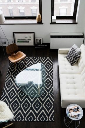 Estilo minimalista en el interior del apartamento: sofisticación y ascetismo.