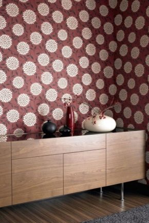 Trendy ideas of fashionable wallpaper in the interior