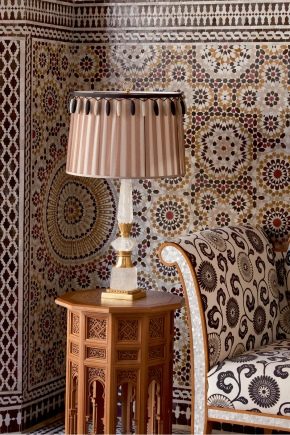 Tile in oriental style: beautiful ideas for the interior
