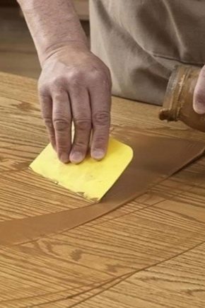 The subtleties of choosing a putty for parquet