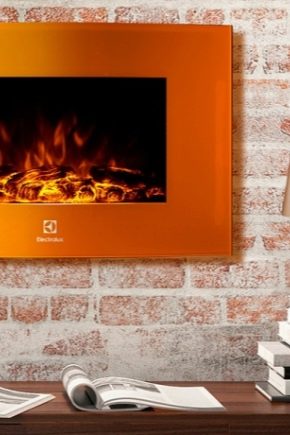Electric fireplace with 3D flame effect: varieties and installation