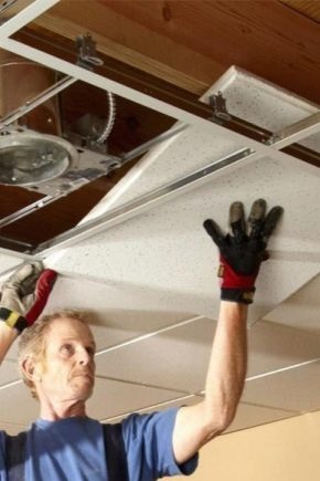 Hoe maak je een vals plafond met je eigen handen?
