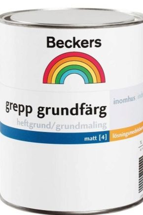 Beckers paints: varieties and colors