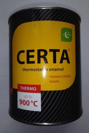 Heat-resistant enamel Certa: features and specifications