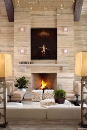 Built-in fireplaces in interior design
