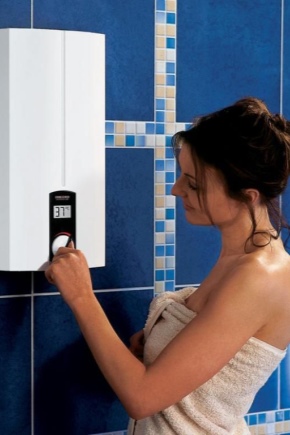Calentadores de agua instantáneos eléctricos para ducha: una descripción general de los tipos