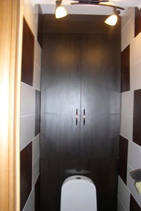 How to make a closet for the toilet yourself?