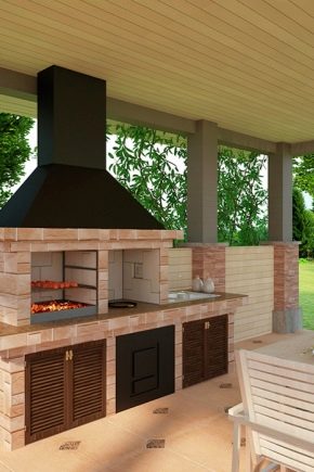 Quali sono le tettoie per il barbecue: opzioni di esecuzione
