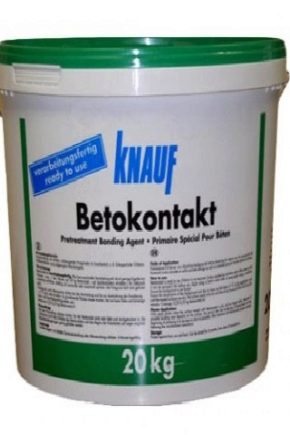 Consumo de imprimación Knauf Betokontakt por 1 m2