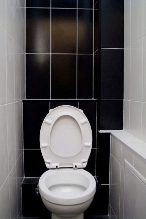 How to hide pipes in a toilet?
