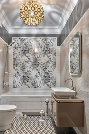How to choose a panel from a tile to a bathroom?
