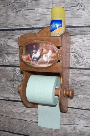 Originální držáky na toaletní papír