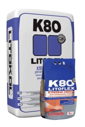 瓷砖粘合剂 Litokol K80：规格和应用特点