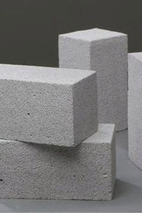 Characteristics and dimensions of foam blocks