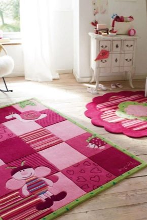 Ikea bērnu paklāji: modeļi un to īpašības