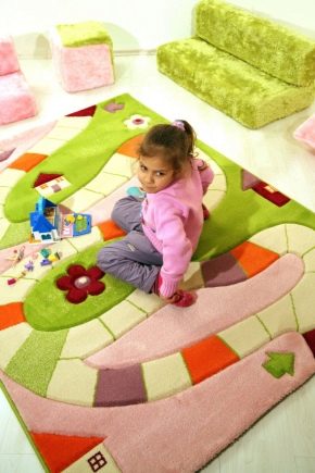 How to choose a carpet for a nursery?