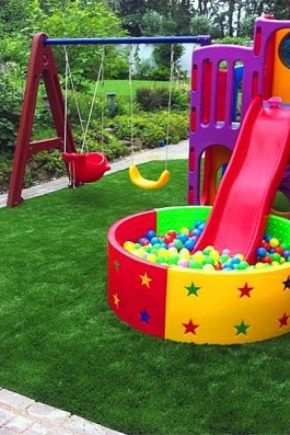Revestimientos para parques infantiles: tipos y sutilezas de elección.