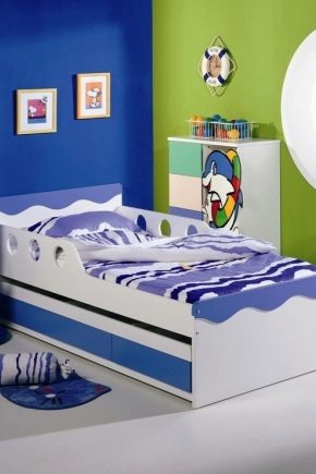 Wählen Sie ein Bett für ein Kind ab 3 Jahren