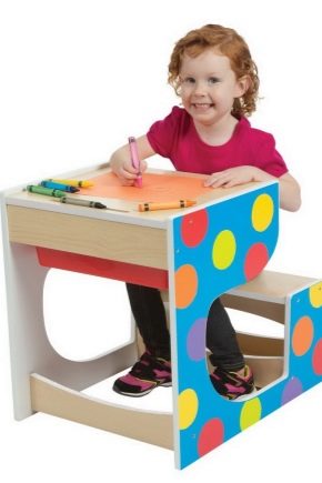 Choosing a table and chair for a preschool child
