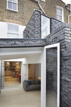 Brick house cladding design