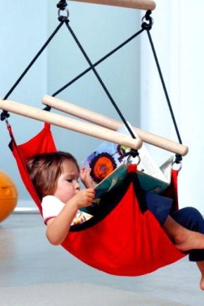 Hanging swing: assortment and selection criteria