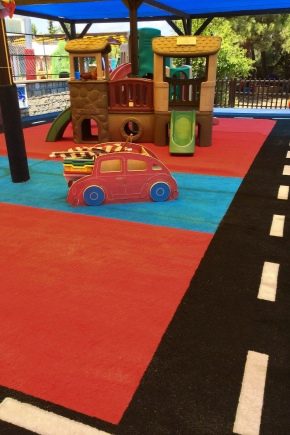 Rubber flooring for playgrounds: tips for choosing and using