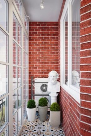 How to paint a brick wall on a balcony?