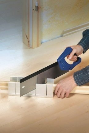 How to use a miter box?