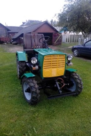 How to make a mini tractor from a walk-behind tractor?