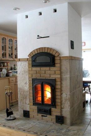 Kitchen design with a stove