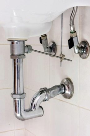 Plumbing siphons: types and tips for choosing