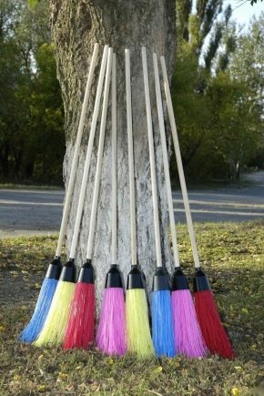Types and features of the choice of round brooms
