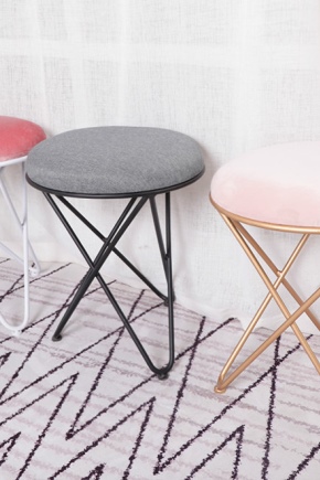 All about stools: features and varieties, choice and combination in the interior