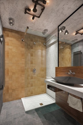 All about loft-style showers