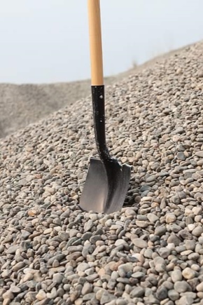 Crushed stone fraction for concrete