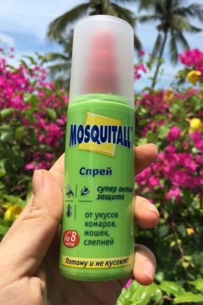 Sprays (aerosols) from midges and mosquitoes