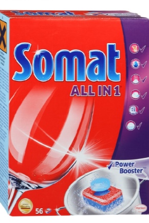Tablete pentru mașina de spălat vase Somat