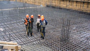 Concrete proportions for the foundation