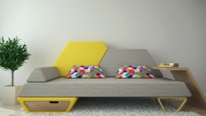 Custom shaped sofa